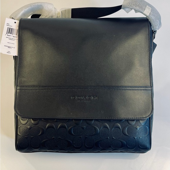 Coach Houston Map Crossbody - Picture 1 of 9